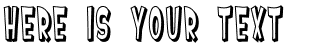 Your preview of SF Ferretopia Shaded font