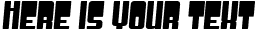 Your preview of SF Groove Machine font