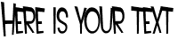 Your preview of SF Intoxicated Blues font