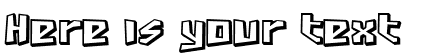 Your preview of SF Junk Culture Shaded font