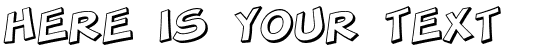 Your preview of SF Minced Meat Shaded font