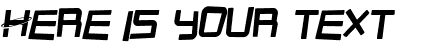 Your preview of SF Outer Limits Distorted font