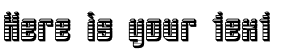 Your preview of SF Piezolectric SFX font