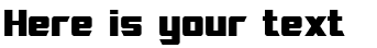 Your preview of SF Transrobotics font