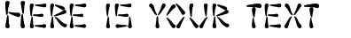 Your preview of SF Wasabi font