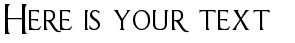 Your preview of Sell Your Soul font
