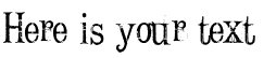 Your preview of Conrad Veidt font