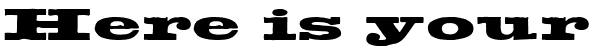 Your preview of Egyptientto2 font