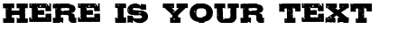 Your preview of Gipsiero font