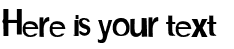 Your preview of Karloff font
