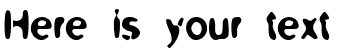Your preview of McKoy font