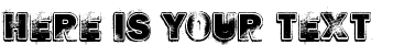 Your preview of Hard Rock font