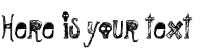 Your preview of Rock Show Whiplash font