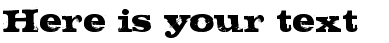 Your preview of Steak font