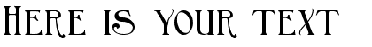 Your preview of Birmingham font
