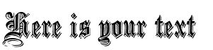 Your preview of Black Family Embossed font