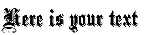 Your preview of Black Family Shadowed font