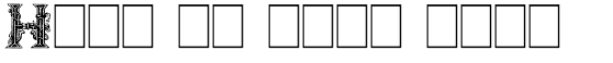 Your preview of Burgoyne Initials font