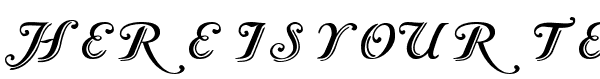 Your preview of Caslon Initials Calligraphic font