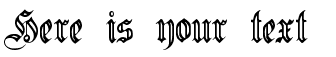 Your preview of Germanica Family Fluted font