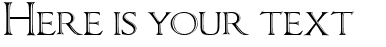 Your preview of Imperator Bronze SmallCaps font
