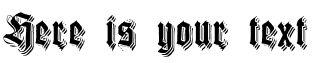 Your preview of Killigrew Stacatto font