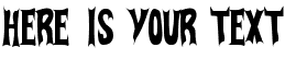 Your preview of Batfont font