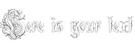 Your preview of Ruritania Outline font