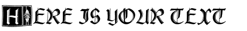 Your preview of Rustick Capitals font