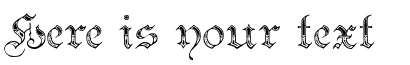Your preview of Teutonic 4 font