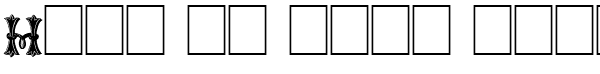 Your preview of Trefoil Capitals font