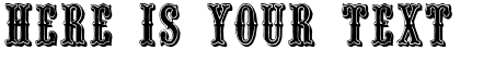 Your preview of QuentinCaps font