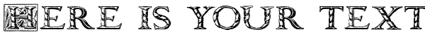 Your preview of Wolnough Capitals font