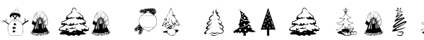 Your preview of WM Christmas 3 font