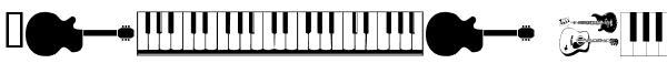 Your preview of WM Music font