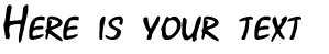 Your preview of Xoxoxa font