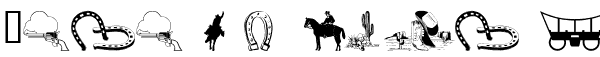 Your preview of WM Western 1 font