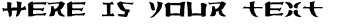 Your preview of Yorstat font