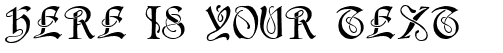 Your preview of Horst font