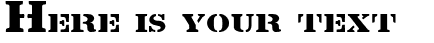 Your preview of Lintsec font