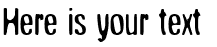 Your preview of Broken Wing font
