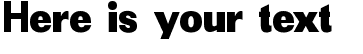 Your preview of a bug's life - debugged font
