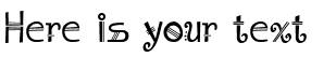 Your preview of Amadeus Regular font
