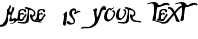 Your preview of Aero Font One font