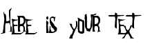 Your preview of Anderson The Mysteron font