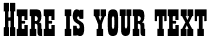 Your preview of Anderson Thunderbirds Are GO! font