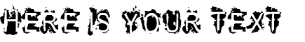 Your preview of VTKS Refused font