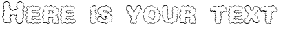 Your preview of Alpha Clouds font