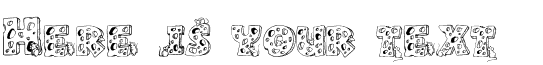 Your preview of Cheese and Mouse font