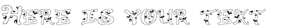 Your preview of Halloween Bats font